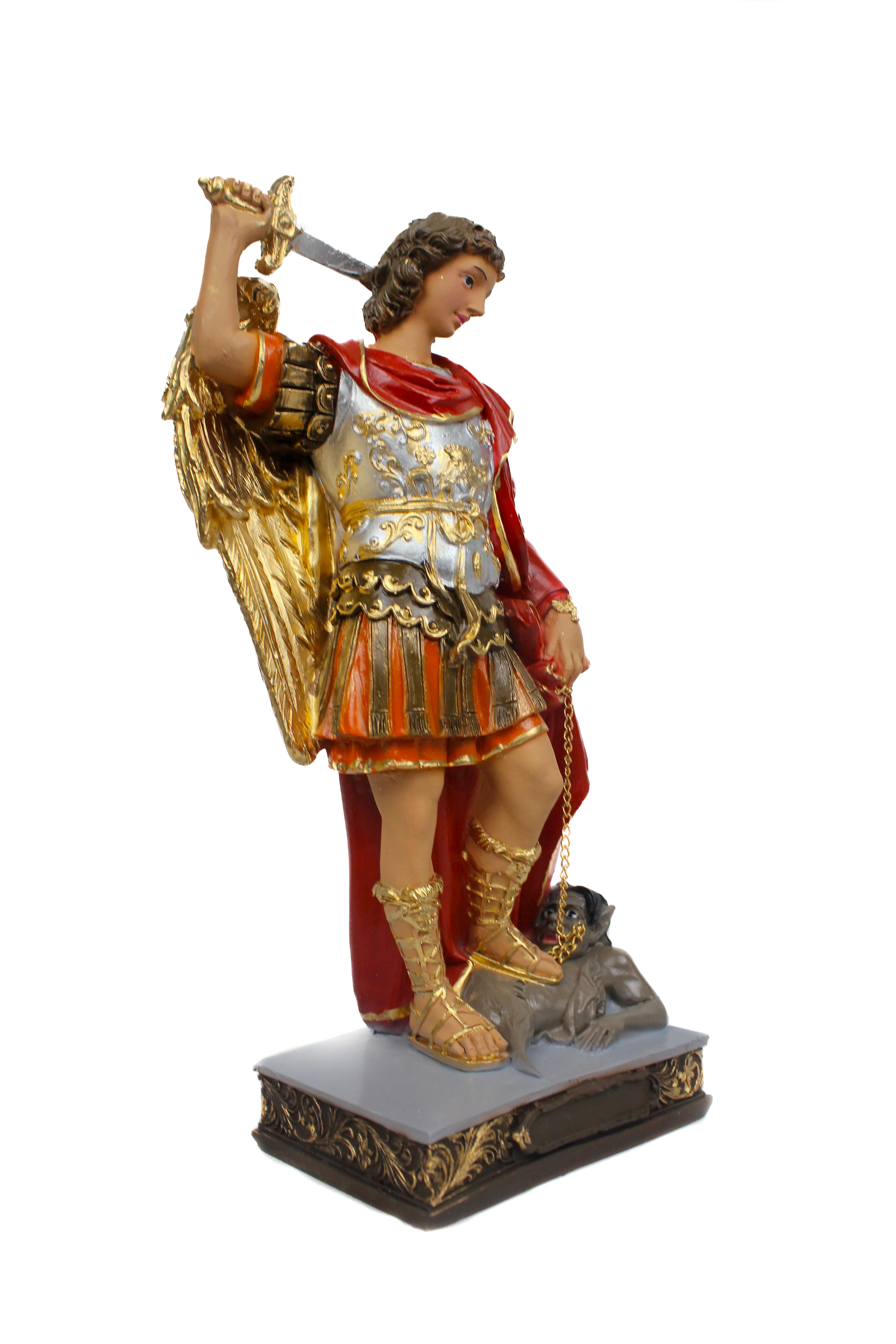 São Miguel Arcanjo de resina (30 cm) São Miguel Arcanjo de resina (30 cm)